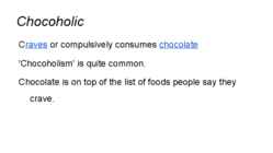 Chocolate addiction #7