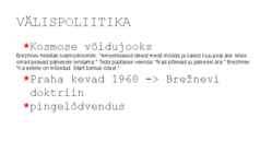 Ettekanne Brežnevist #14