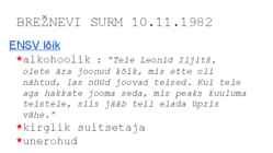 Ettekanne Brežnevist #17