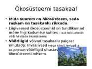 Ökosüsteem kui tervik #9