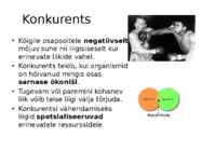 Organismidevahelised suhted #3