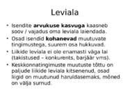 Ökoloogia- organismide suhted ümbritseva keskkonnaga #7