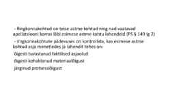 Riigiõigus - Kohtud #6