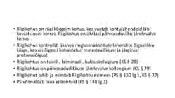 Riigiõigus - Kohtud #7