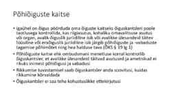 Riigiõigus - Õiguskantsler #6