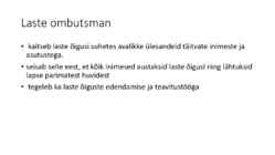 Riigiõigus - Õiguskantsler #7