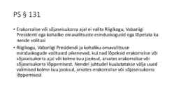 Riigiõigus - Riigikaitse #9