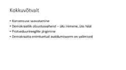 Riigiõigus - Põhiseaduse printsiibid #16