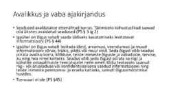 Riigiõigus - Põhiseaduse printsiibid #18