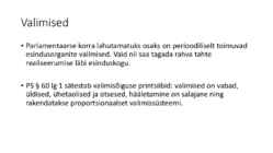Riigiõigus - Põhiseaduse printsiibid #4