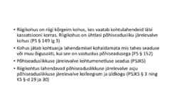 Riigiõigus - Põhiseaduslikkuse järelevalve #4