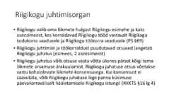 Riigiõigus - Riigikogu #18