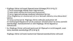 Riigiõigus - Riigikogu #32