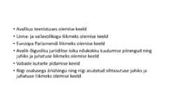 Riigiõigus - Riigikogu #38