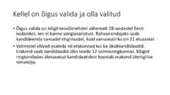 Riigiõigus - Riigikogu #5