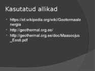 Geotermaalenergia #14