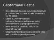 Geotermaalenergia #10