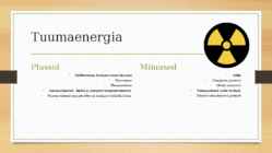 Tuumaenergia ja tuumatööstus #3