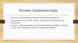 Tuumaenergia ja tuumatööstus #8