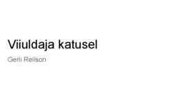Viiuldaja katusel