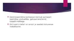 Metallide korrosioon #6