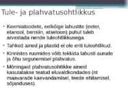 Tarbekeemia saadused-plastid ja kiudained #15