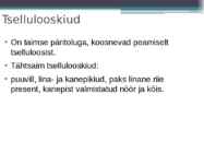 Tarbekeemia saadused-plastid ja kiudained #5