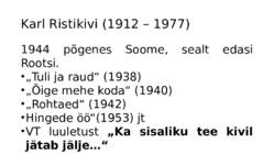 Eesti kirjandus alates 1940ndatest #6