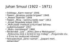 Eesti kirjandus alates 1940ndatest #9