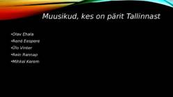 Muusikaline Tallinn #2