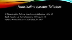 Muusikaline Tallinn #8