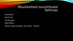 Muusikaline Tallinn #10