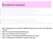 Metabolism ettekanne #16