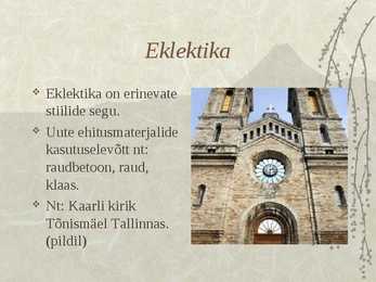 Kunstiajaloo üldvaade #17