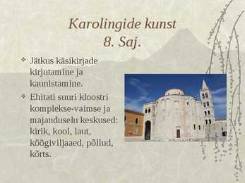 Kunstiajaloo üldvaade #3