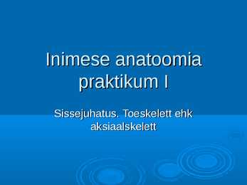 Inimese anatoomia