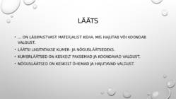 Lääts ja kujutis #2