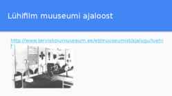 Tervisehoiumuuseumi tutvustavad slaidid #3