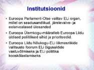 EUROOPA LIIT #8