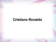 Cristiano Ronaldo