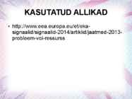 Jäätmed kui ülemaailmne keskkonnaprobleem #11