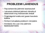 Jäätmed kui ülemaailmne keskkonnaprobleem #6