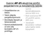 Akustiline karkass #3