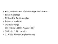 Kristjan Palusalu #3