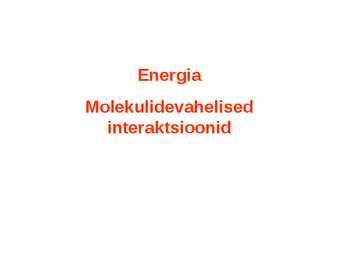 Energia