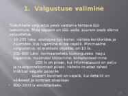 VALGUS JA VALGUSTUS TÖÖKOHAL #16