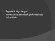 Põllumasinate hoidla #2
