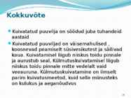 PUUVILJADE KUIVATAMINE JA KUIVATID #14