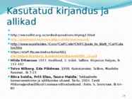 PUUVILJADE KUIVATAMINE JA KUIVATID #15