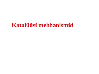 Katalüüs